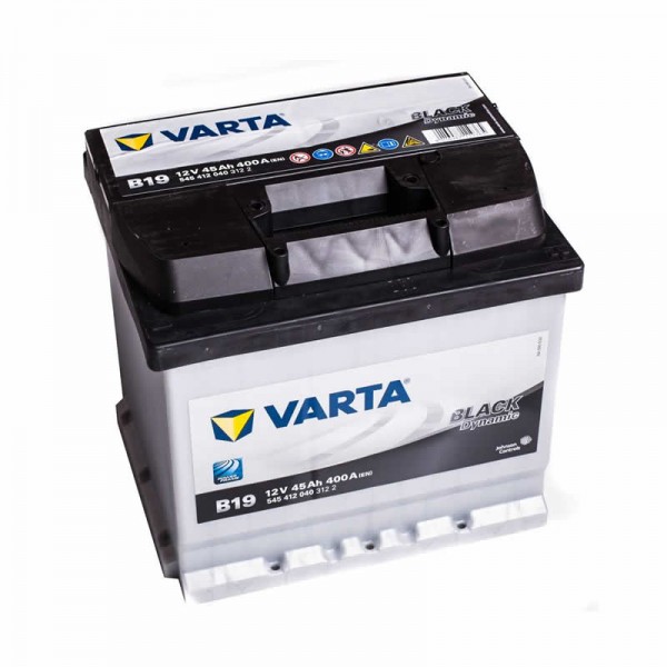 Μπαταρία Αυτοκινήτου VARTA B19 45AH 400A 207mm x 175mm x 190mm Μπαταρία Αυτοκινήτου VARTA B19 45AH 400A 207mm x 175mm x 190mm